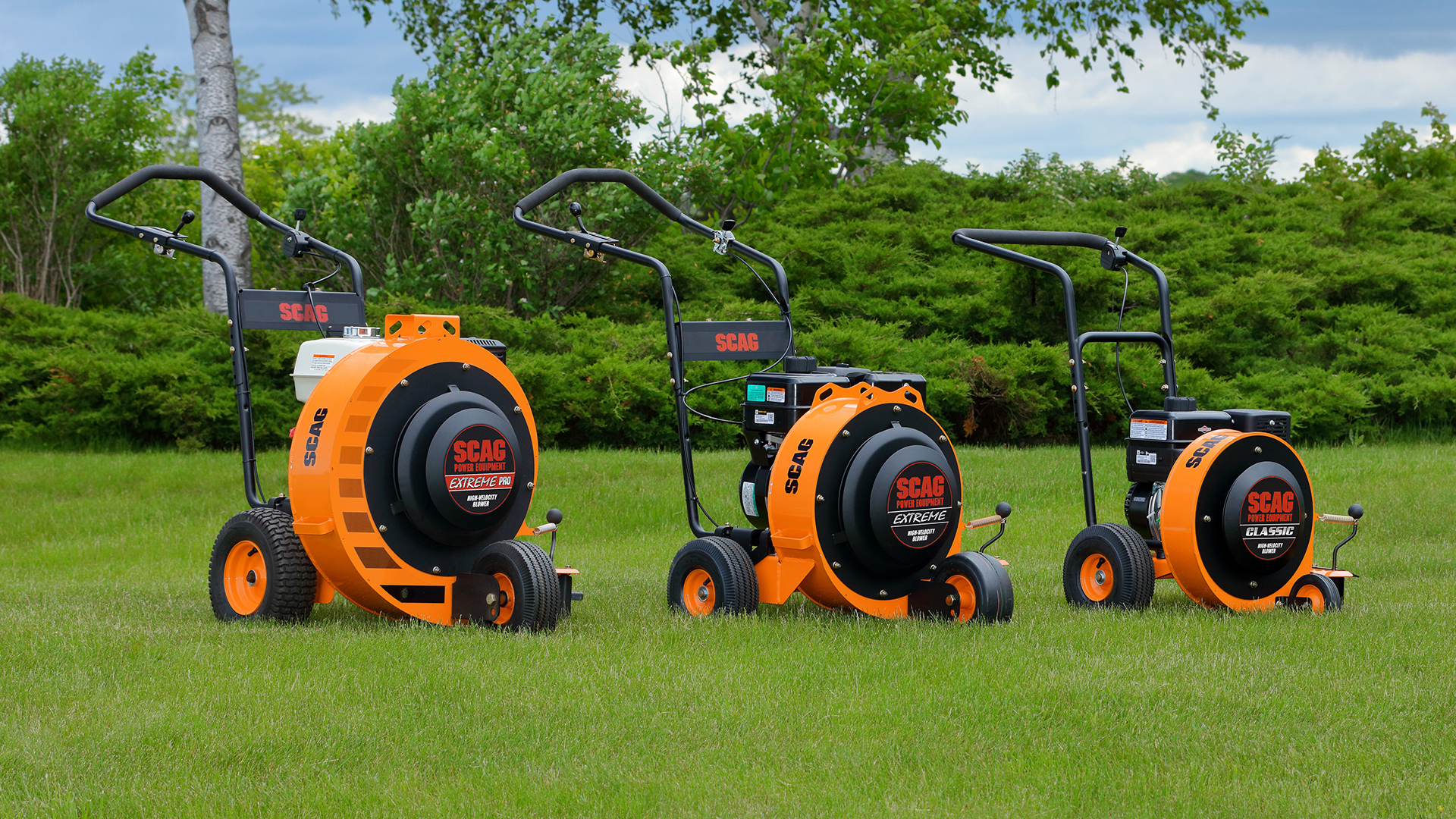 Wheeled and Stand-On Blowers