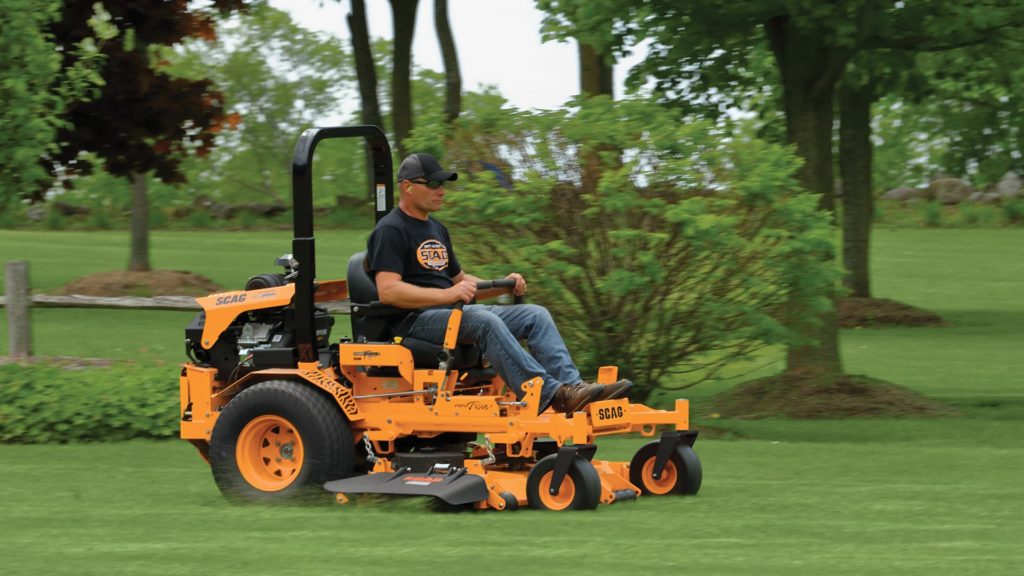 Turf Tiger II™ Zero-Turn Riding Lawn Mower | Products | Scag®